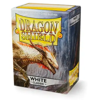 Dragon Shield White Classic Sleeves (100 Standard Size Sleeves)