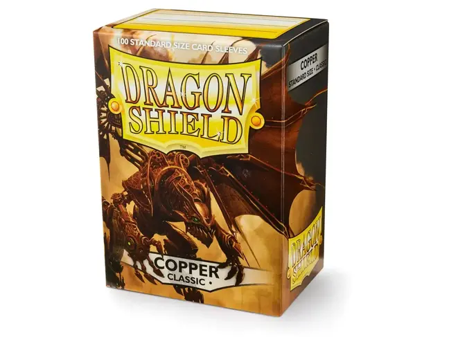 Dragon Shield Copper Classic Sleeves (100 Standard Size Sleeves)
