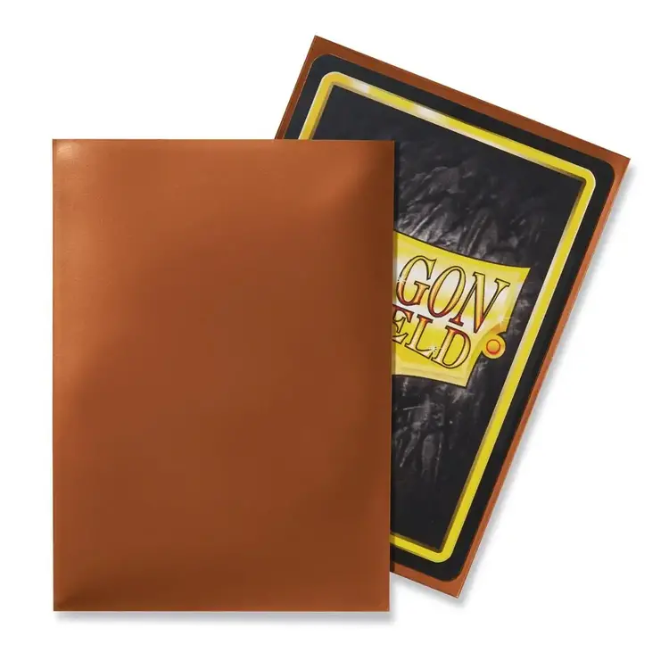 Dragon Shield Dragon Shield: Copper Classic Sleeves (100 Standard Size Sleeves)