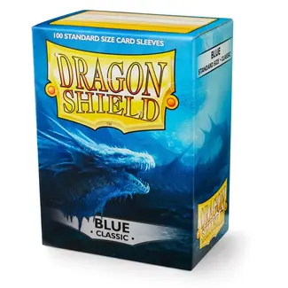 Dragon Shield Blue Classic Sleeves (100 Standard Size Sleeves)