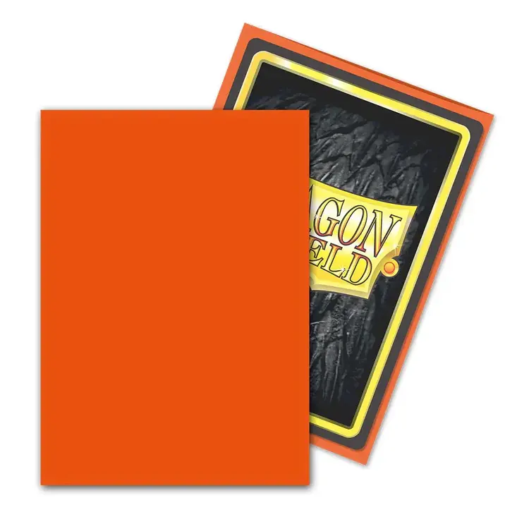 Dragon Shield Dragon Shield: Tangerine Classic Sleeves (100 Standard Size Sleeves)
