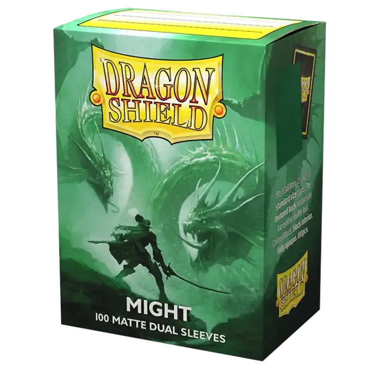 Dragon Shield Dragon Shield: Might Matte Dual Sleeves (100 Standard Size Sleeves)