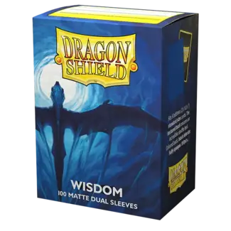 Dragon Shield Wisdom Matte Dual Sleeves (100 Standard Size Sleeves)