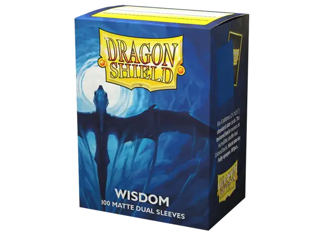 Dragon Shield Wisdom Matte Dual Sleeves (100 Standard Size Sleeves)