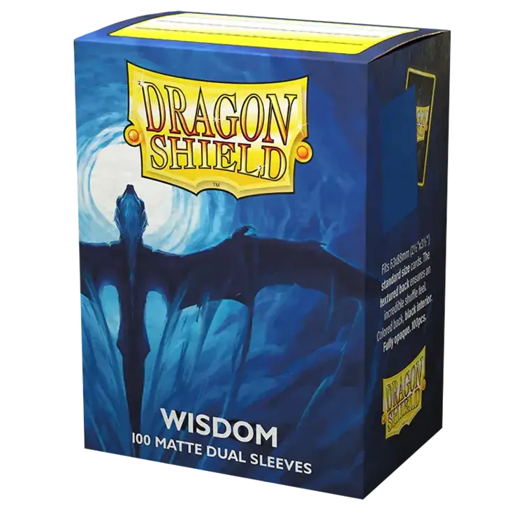 Dragon Shield Dragon Shield: Wisdom Matte Dual Sleeves (100 Standard Size Sleeves)