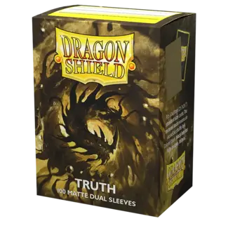 Dragon Shield Truth Matte Dual Sleeves (100 Standard Size Sleeves)