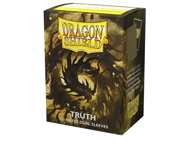 Dragon Shield Truth Matte Dual Sleeves (100 Standard Size Sleeves)