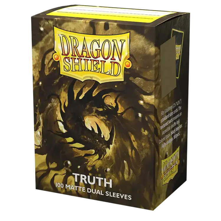 Dragon Shield Dragon Shield: Truth Matte Dual Sleeves (100 Standard Size Sleeves)