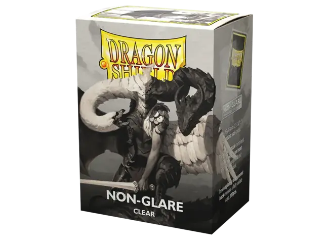 Dragon Shield Clear Matte Non-Glare Sleeves (100 Standard Size Sleeves)