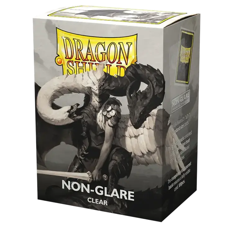 Dragon Shield Dragon Shield: Clear Matte Non-Glare Sleeves (100 Standard Size Sleeves)