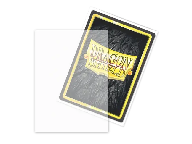Dragon Shield Clear Matte Non-Glare Sleeves (100 Standard Size Sleeves)