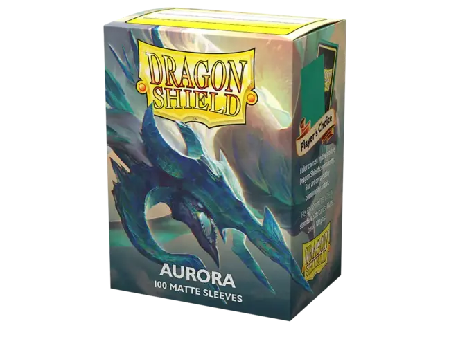 Dragon Shield Aurora Matte Dual Sleeves (100 Standard Size Sleeves)