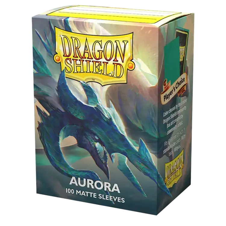 Dragon Shield Dragon Shield: Aurora Matte Dual Sleeves (100 Standard Size Sleeves)
