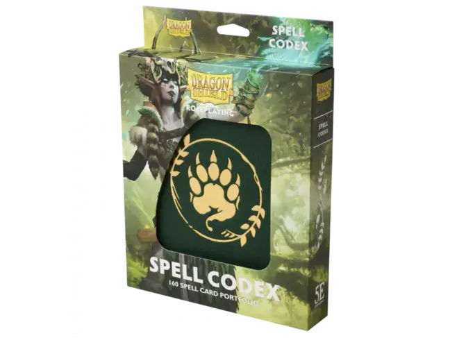 Dragon Shield Spell Codex - Forest Green