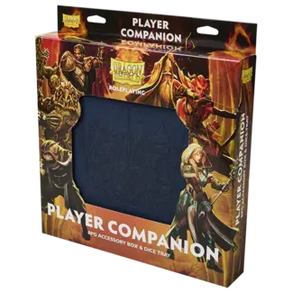 Dragon Shield Player Companion: RPG Accessory Box & Dice Tray - Midnight Blue