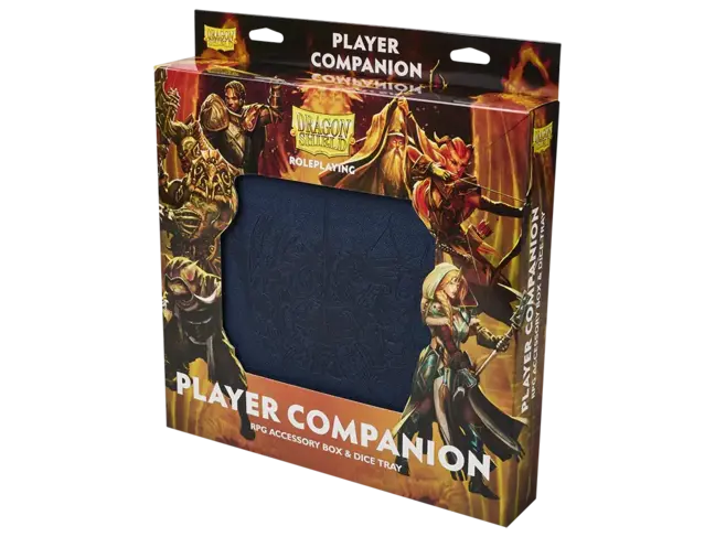 Dragon Shield Player Companion: RPG Accessory Box & Dice Tray - Midnight Blue