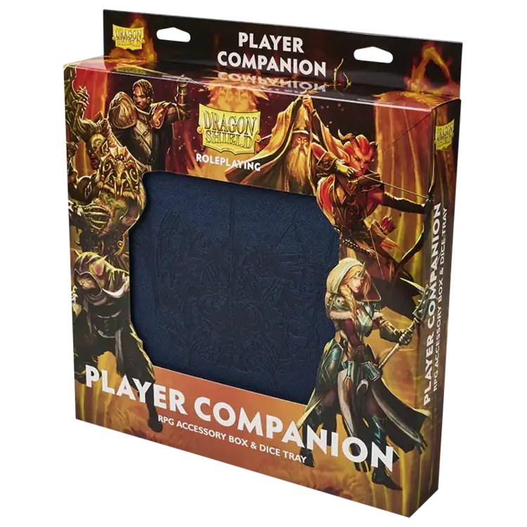 Dragon Shield Dragon Shield: Player Companion: RPG Accessory Box & Dice Tray - Midnight Blue