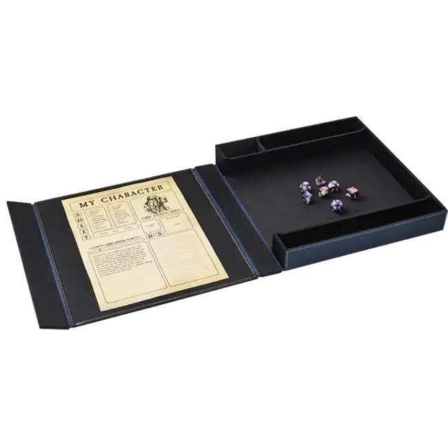 Dragon Shield Dragon Shield: Player Companion: RPG Accessory Box & Dice Tray - Midnight Blue