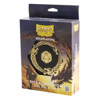 Dragon Shield Dice Companion: Dice Box & Tray - Iron Grey