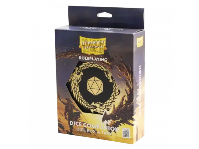 Dragon Shield Dice Companion: Dice Box & Tray - Iron Grey