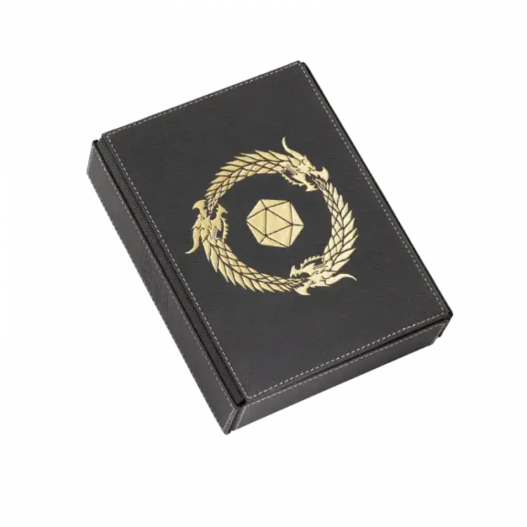 Dragon Shield Dragon Shield: Dice Companion: Dice Box & Tray - Iron Grey