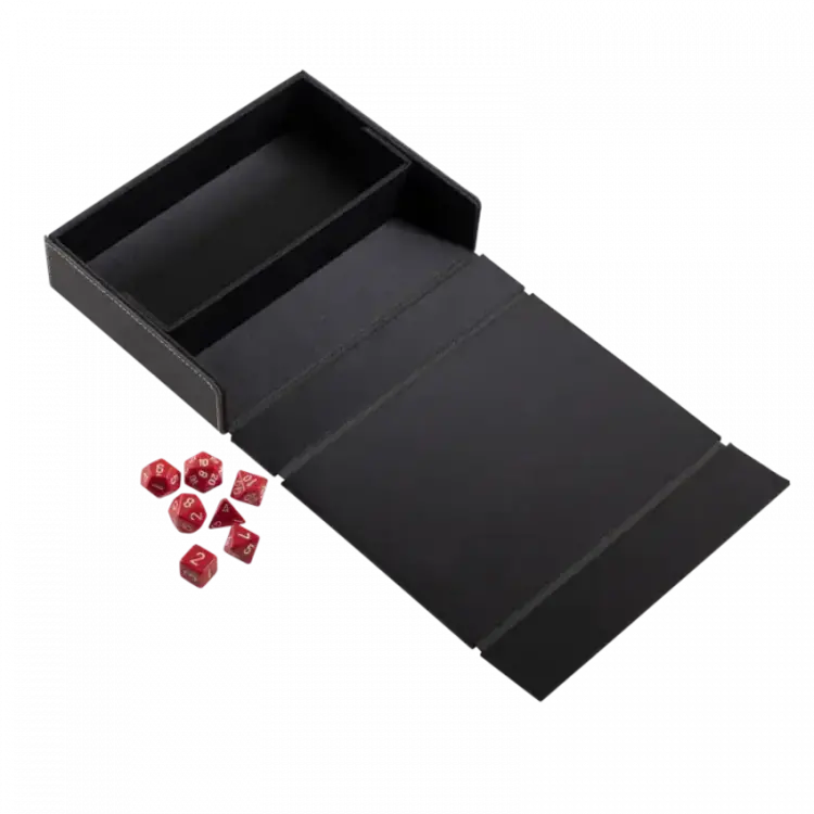 Dragon Shield Dragon Shield: Dice Companion: Dice Box & Tray - Iron Grey