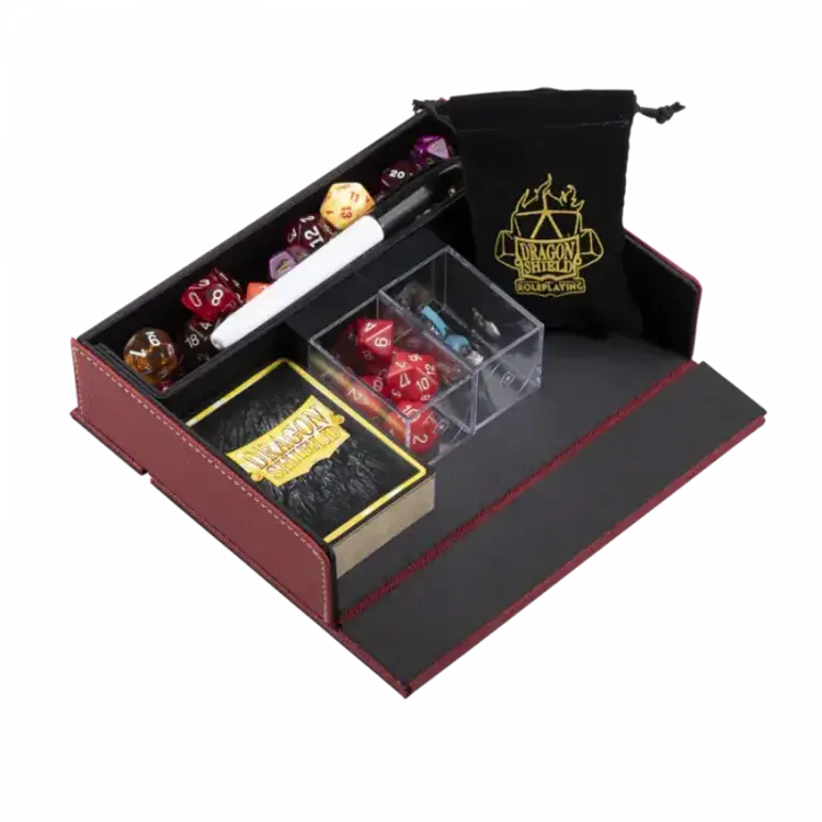 Dragon Shield Dragon Shield: Dice Companion: Dice Box & Tray - Blood Red
