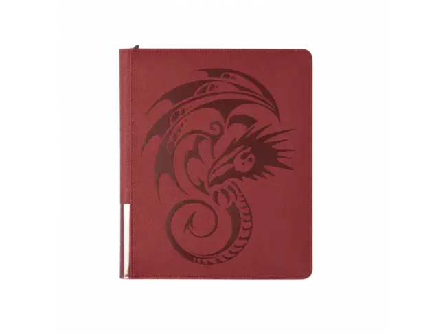 Dragon Shield Zipster Binder Regular + 20 Pages - Blood Red