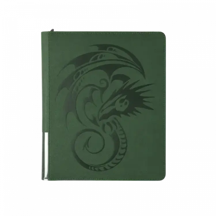 Dragon Shield Dragon Shield: Zipster Binder Regular + 20 Pages - Forest Green