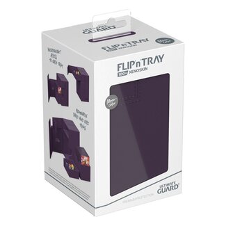 Ultimate Guard Flip'n'Tray 100+ Monocolor Purple