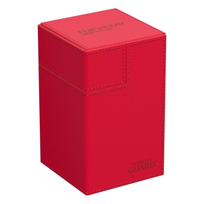 Ultimate Guard Ultimate Guard: Flip'n'Tray 100+ Monocolor Red