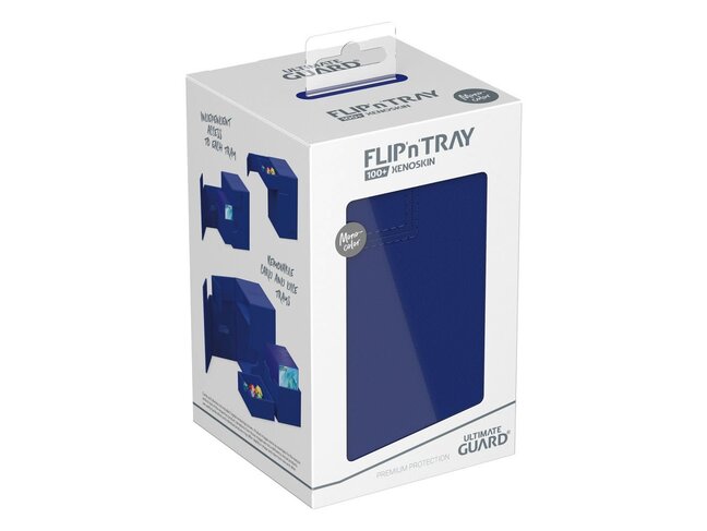 Ultimate Guard Flip'n'Tray 100+ Monocolor Blue