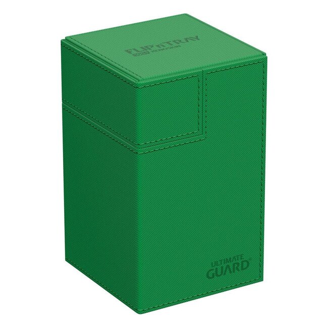 Ultimate Guard Ultimate Guard: Flip'n'Tray 100+ Monocolor Green