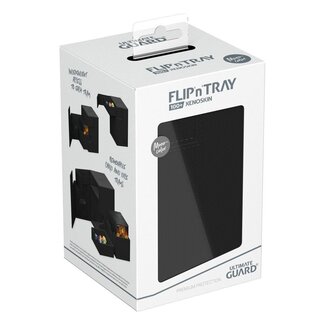 Ultimate Guard Flip'n'Tray 100+ Monocolor Black