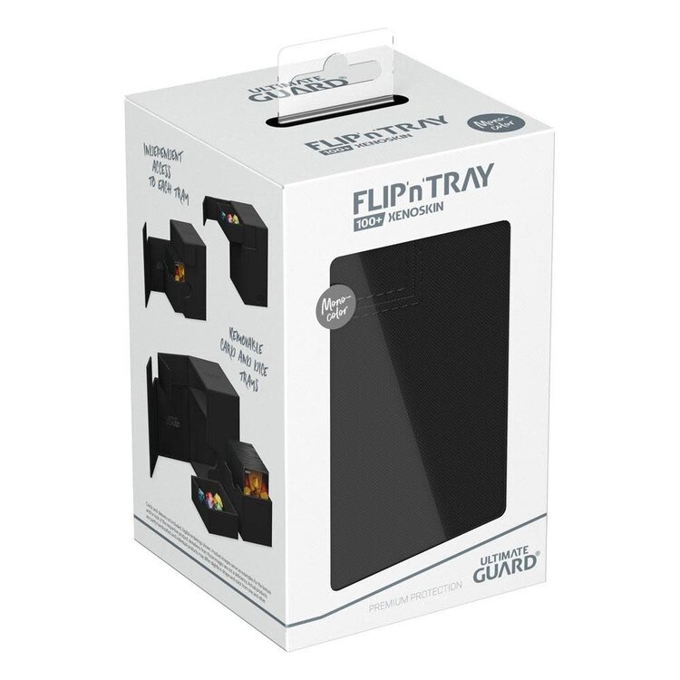 Ultimate Guard Ultimate Guard: Flip'n'Tray 100+ Monocolor Black