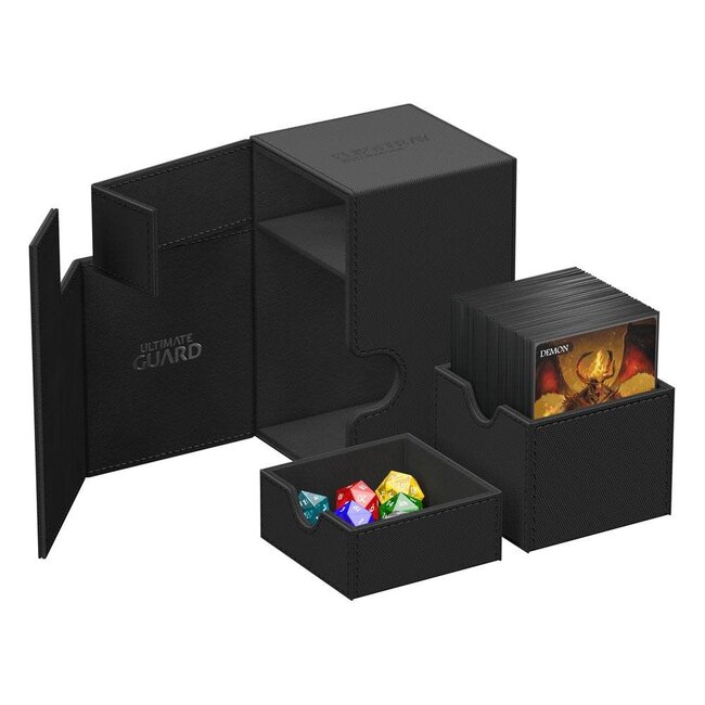 Ultimate Guard Ultimate Guard: Flip'n'Tray 100+ Monocolor Black