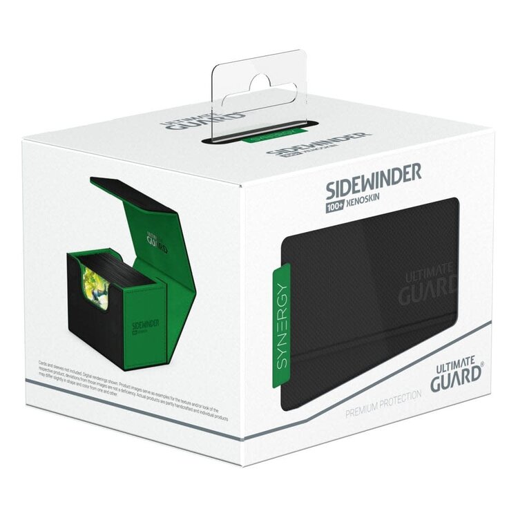 Ultimate Guard Ultimate Guard: Sidewinder 100+ Synergy Black/Green