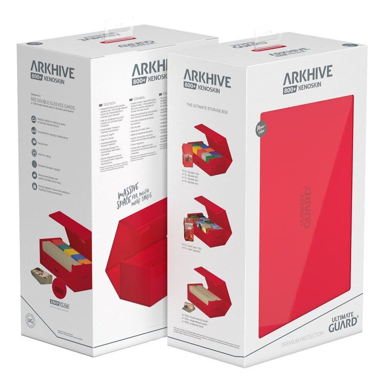 Ultimate Guard Ultimate Guard: Arkhive 800+ Monocolor Red