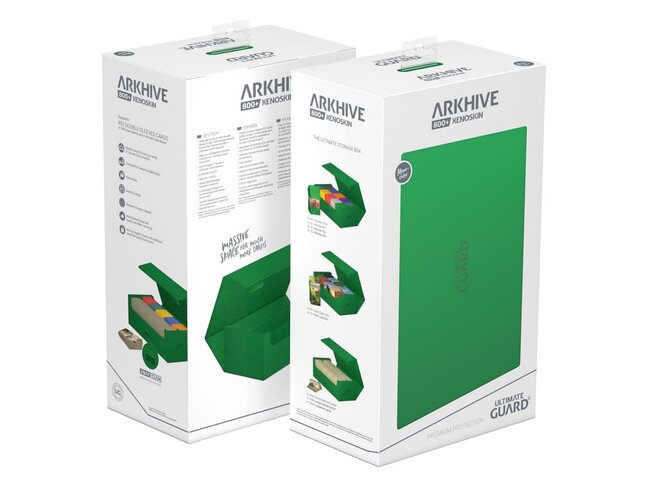 Ultimate Guard Arkhive 800+ Monocolor Green