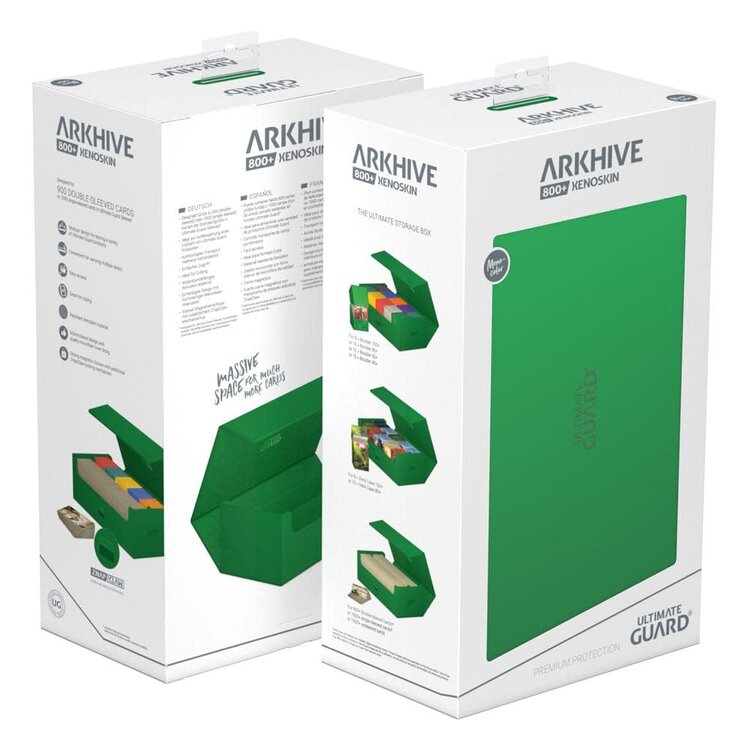Ultimate Guard Ultimate Guard: Arkhive 800+ Monocolor Green