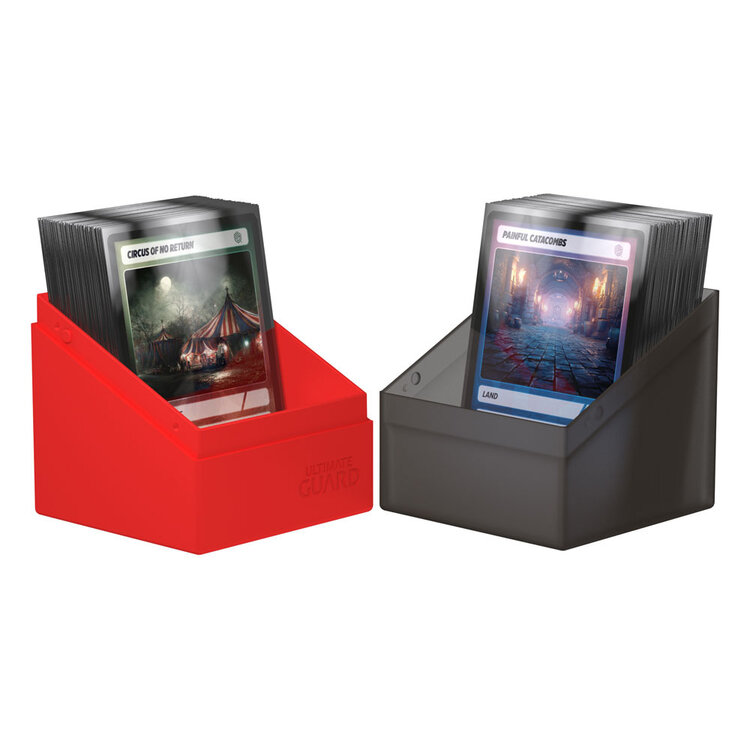 Ultimate Guard Ultimate Guard: Boulder 100+ Synergy Schwarz/Rot