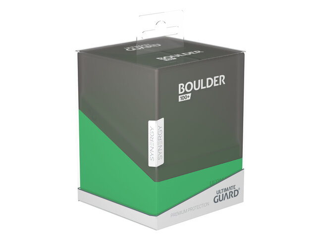 Ultimate Guard Boulder 100+ Synergy Schwarz/Grün