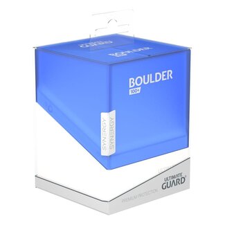 Ultimate Guard Boulder 100+ Synergy Blue/White