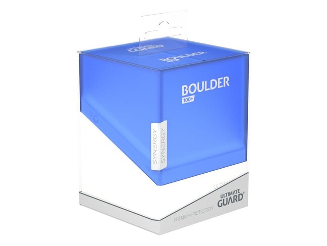 Ultimate Guard Boulder 100+ Synergy Blue/White