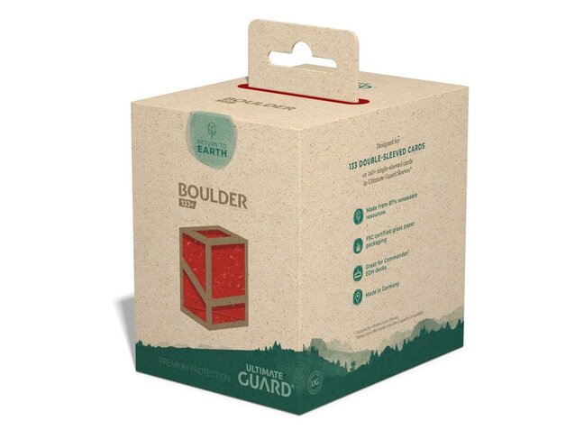 Ultimate Guard Return to Earth - Boulder 133+ Red