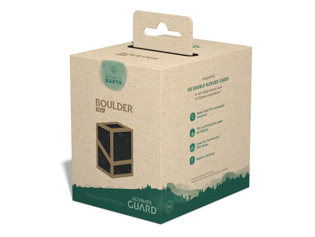 Ultimate Guard Return to Earth - Boulder 133+ Black