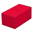 Ultimate Guard Ultimate Guard: Twin Flip'n'Tray 200+ Monocolor Red