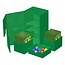 Ultimate Guard Ultimate Guard: Twin Flip'n'Tray 200+ Monocolor Green