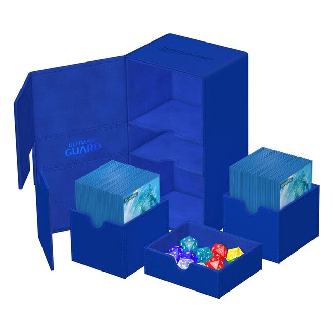 Ultimate Guard Ultimate Guard: Twin Flip'n'Tray 200+ Monocolor Blue