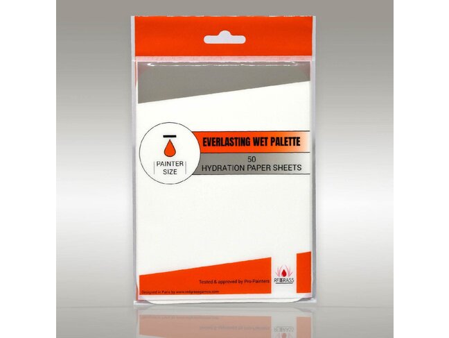 RedGrass Games Hydration Paper Sheets for Painter Lite (50)